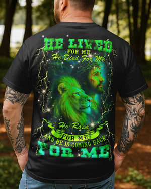 He Is Coming Back For Me All Over Print T-Shirt