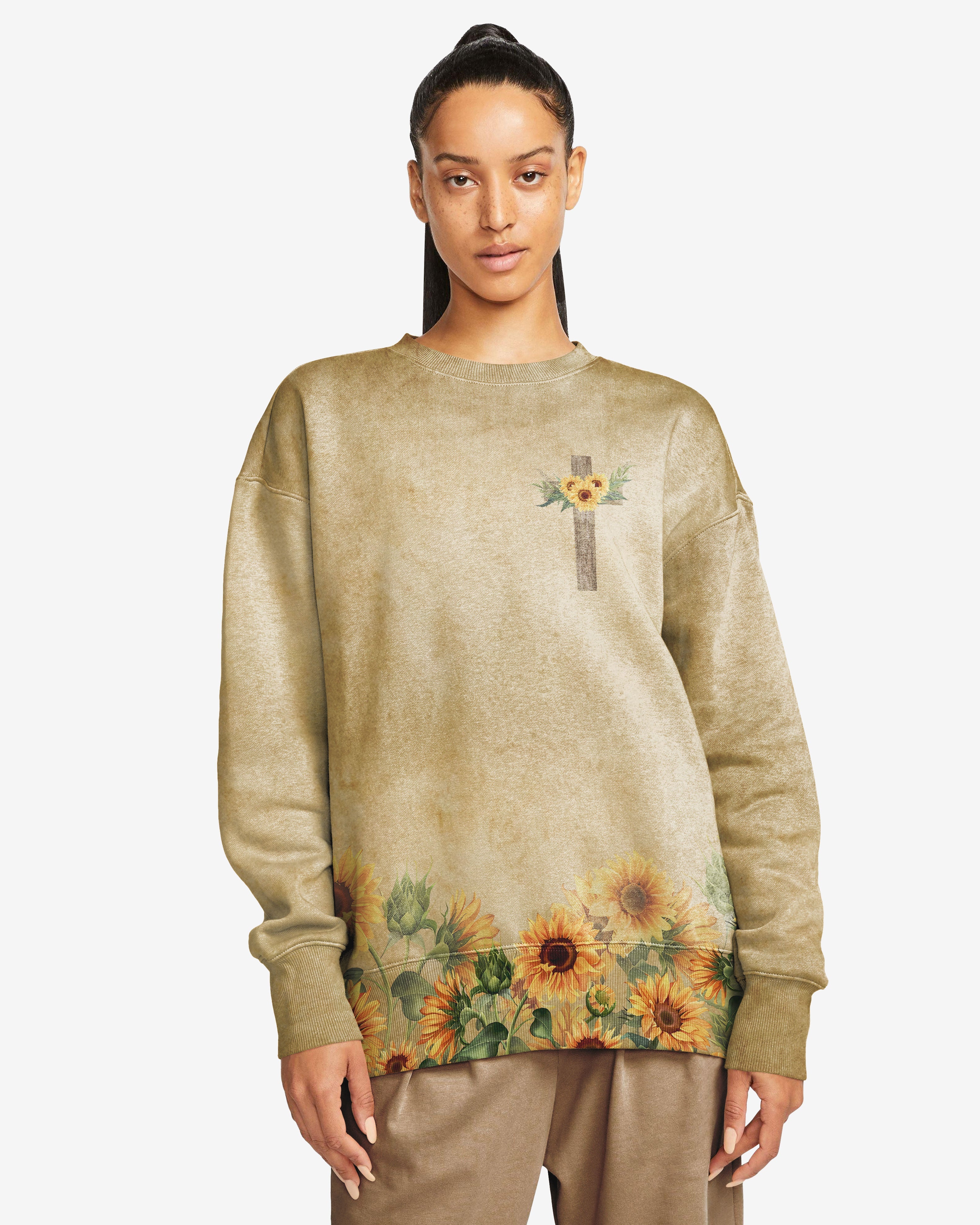 I Believe There Are Angels Among Us All Over Print Sweater