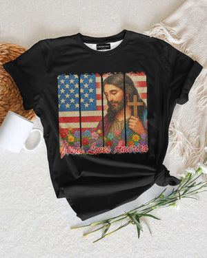 Jesus Loves America T-Shirt