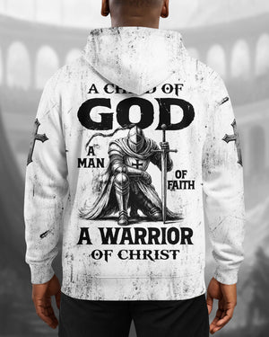 A Child Of God A Man Of Faith A Warrior Of Christ Shirt
