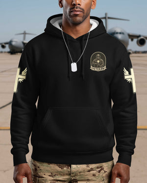 God Took The Strongest Americans All Over Print Hoodie