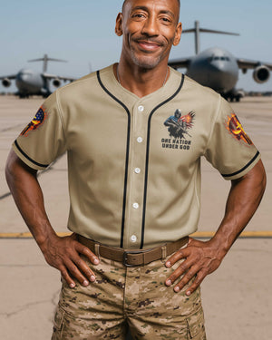 Wearing The Flag Guided By The Cross Jersey