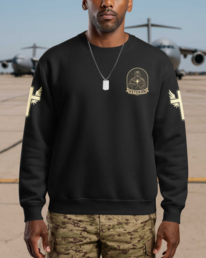 God Took The Strongest Americans All Over Print Sweater