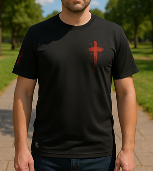 He Lived He Died He Rose He Is Coming Back All Over Print T-shirt