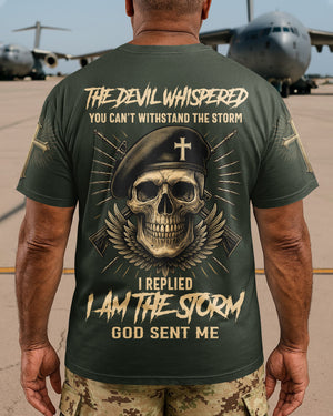 The Devil Whispered You Can't Withstand The Storm Shirt