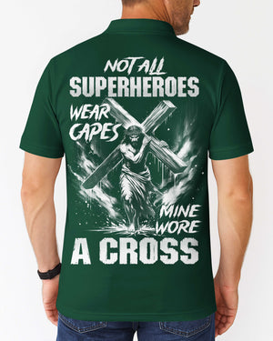 Not All Superheroes Wear Capes All Over Print Polo Shirt