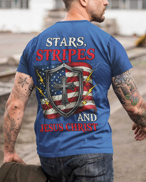 Stars. Stripes and Jesus Christ T-shirt