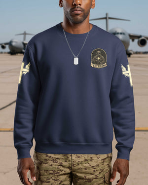 God Took The Strongest Americans All Over Print Sweater