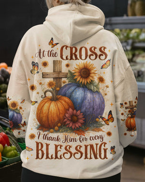At The Cross I Thank Him For Every Blessing Shirt
