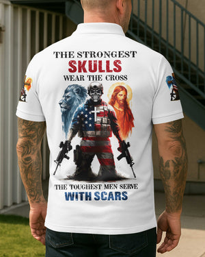 The Strongest Skulls Wear The Cross T-Shirt