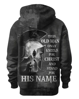 Kneel for Christ and Stand For His Name Shirt