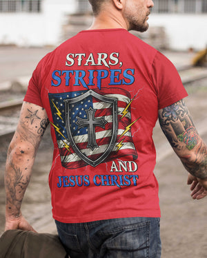 Stars. Stripes and Jesus Christ T-shirt