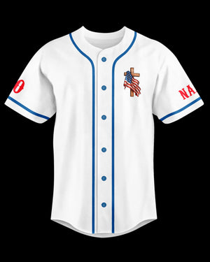 Saved By That Amazing Grace All Over Print Jersey