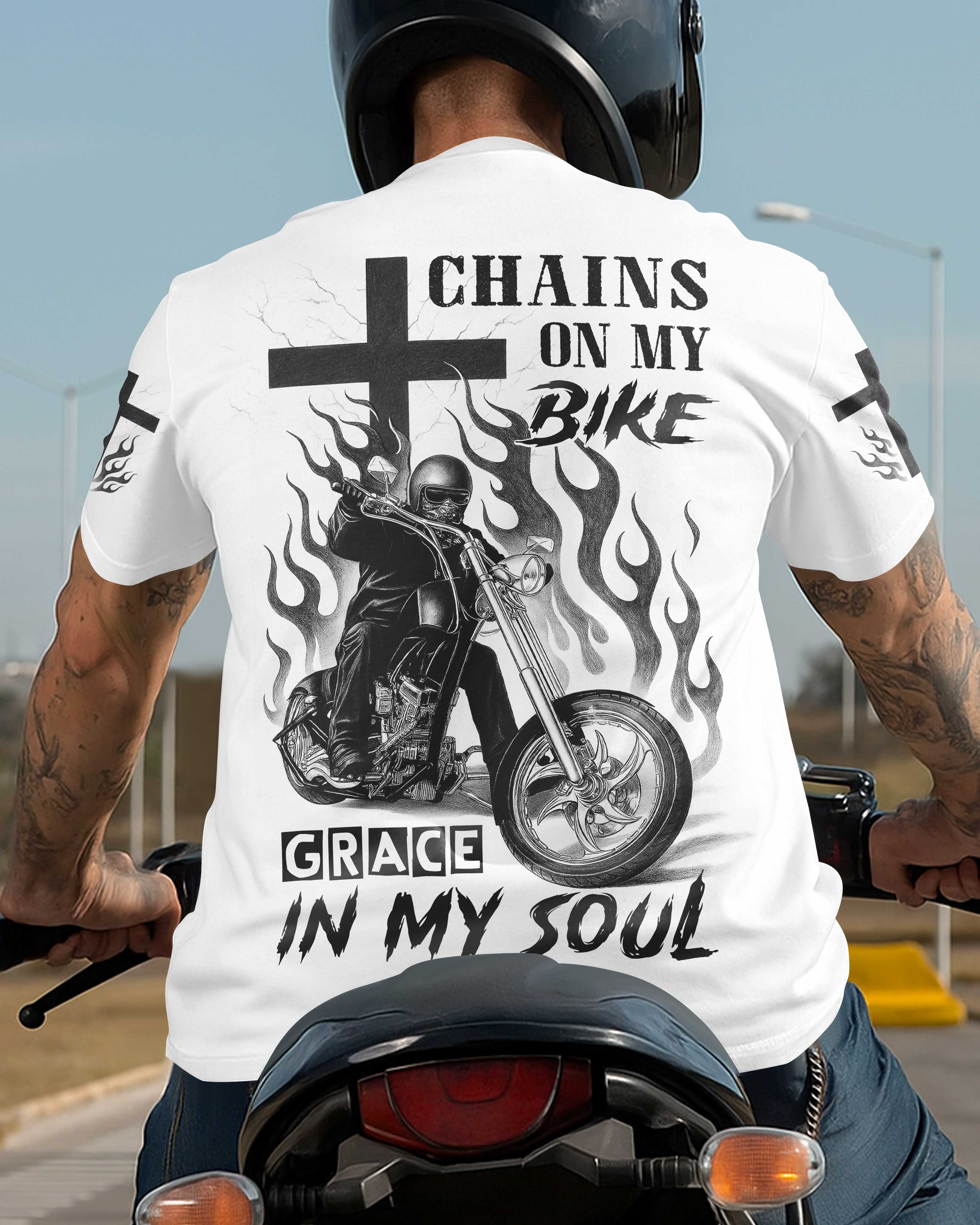 Chains On My Bike All Over Print T-Shirt