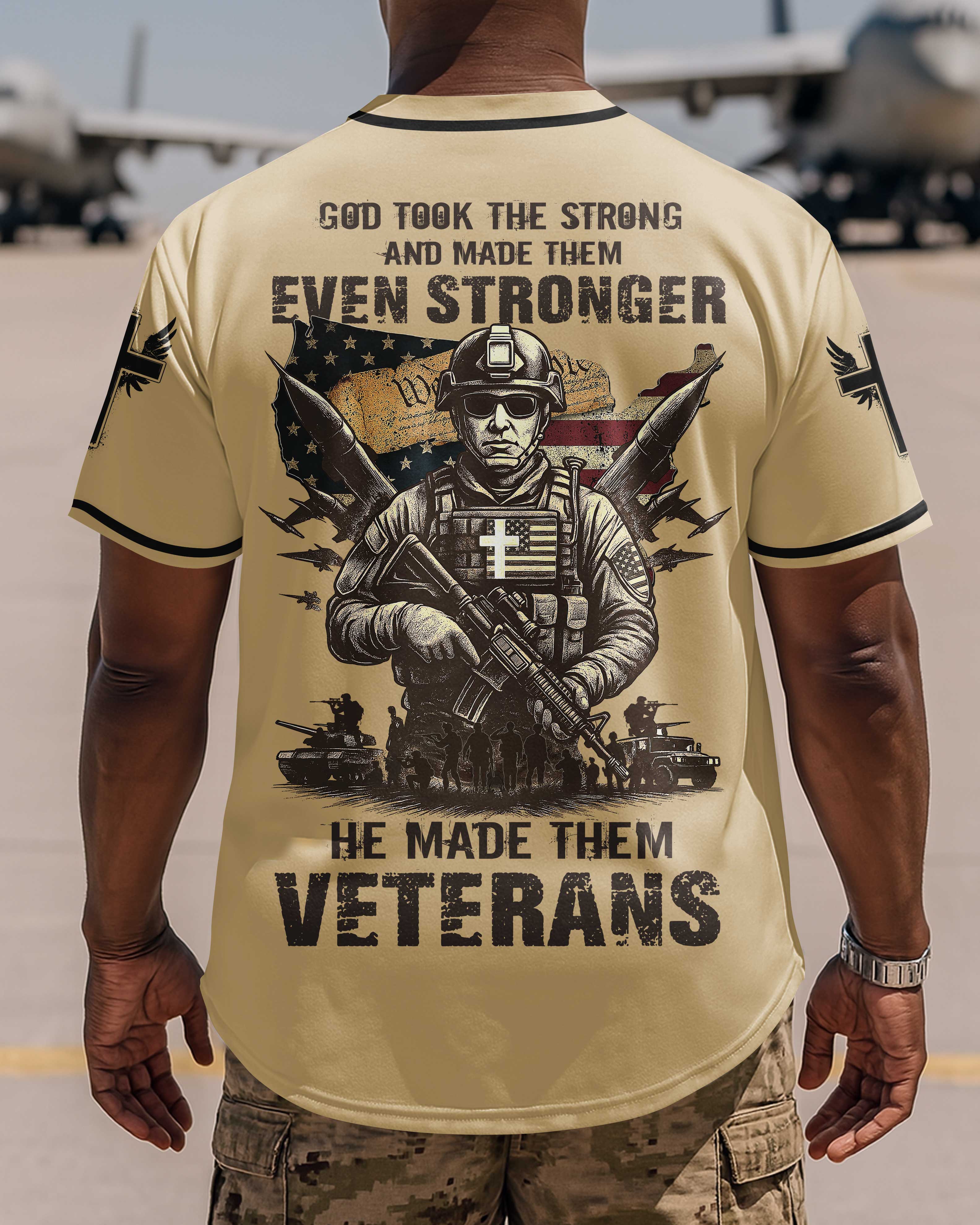 God Took The Strong And Made Them Even Stronger Jersey