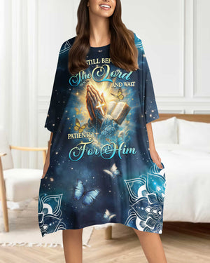 Be Still Before The Lord All Over Print Sleep Tee