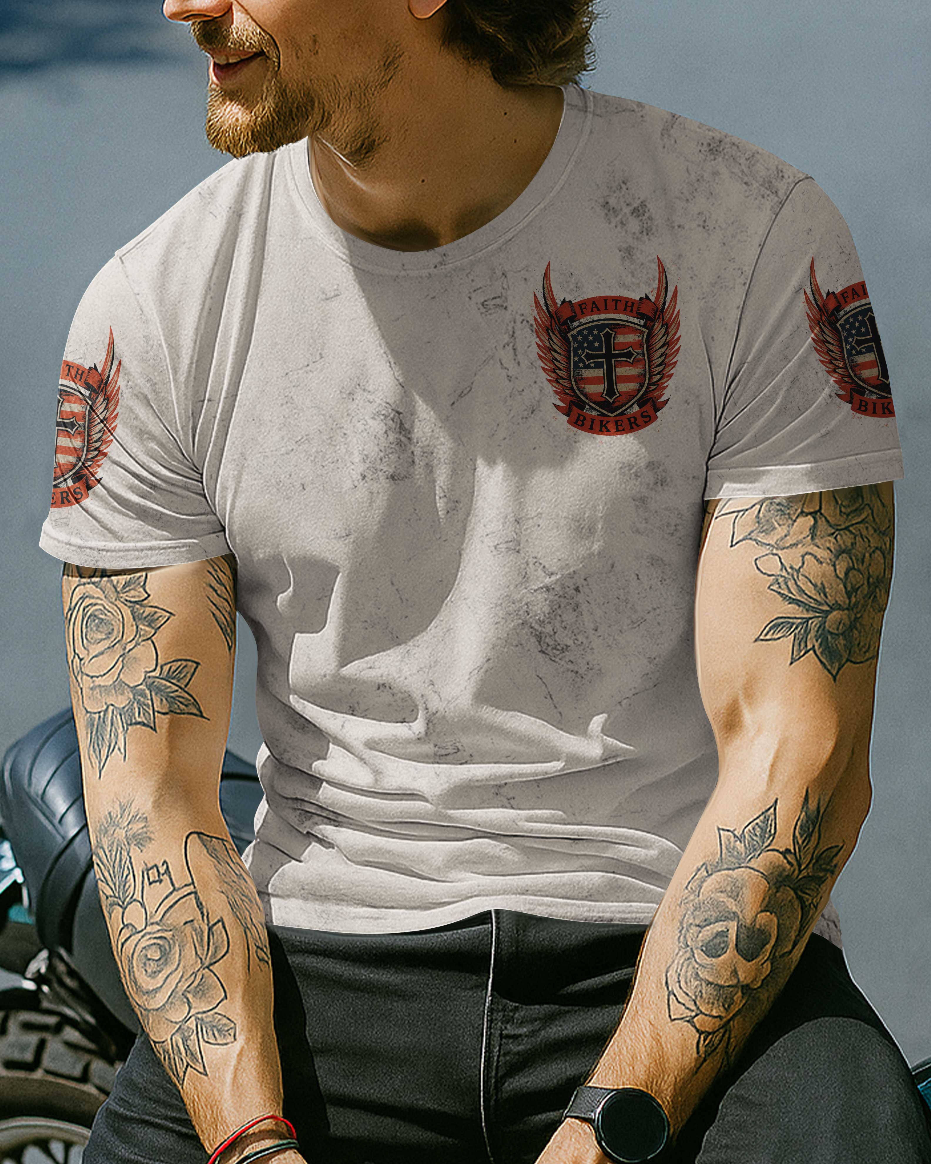 Cross On My Back All Over Print T-Shirt