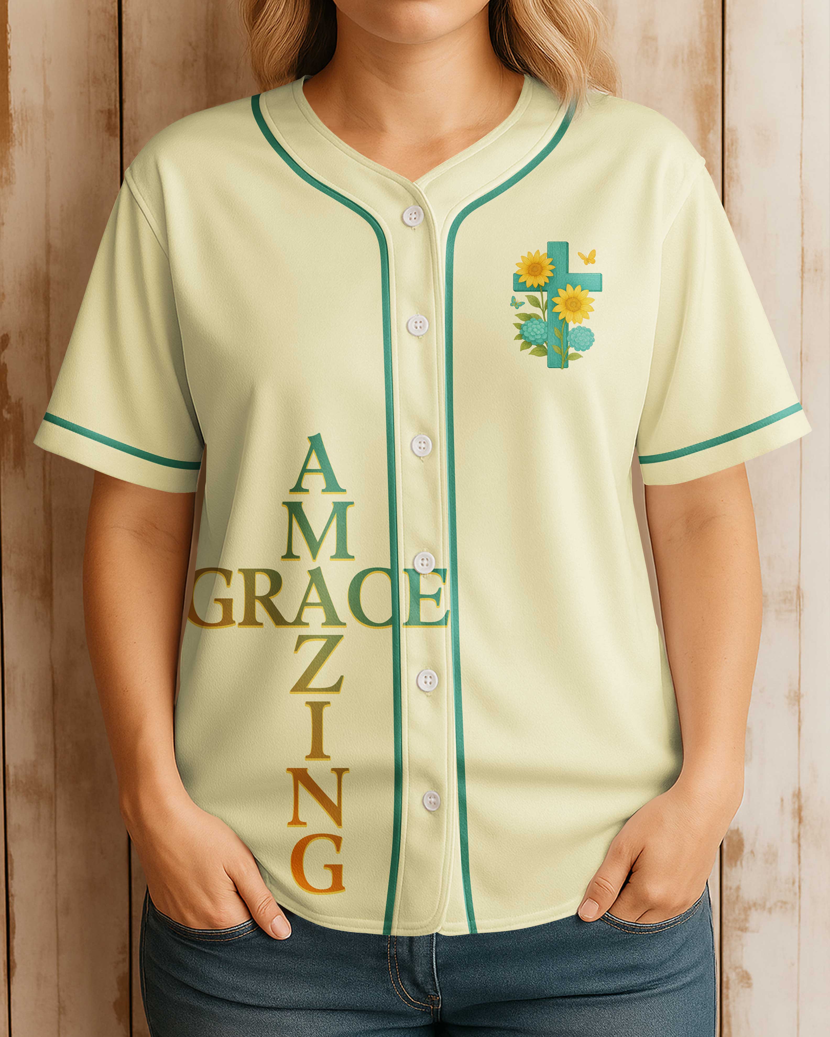 Jesus Take The Wheel All Over Print Jersey