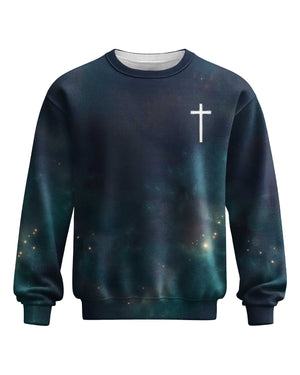 Christ In Me The Hope Of Glory All Over Print Sweater