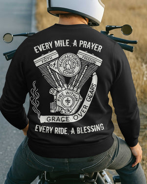 Every Mile A Prayer All Over Print Sweater