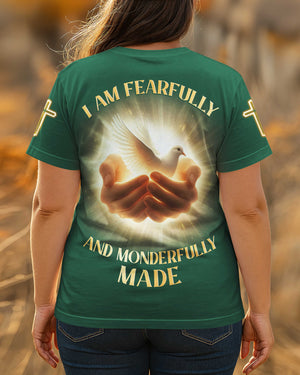 I Am Fearfully And Wonderfully Made All Over Print T-Shirt