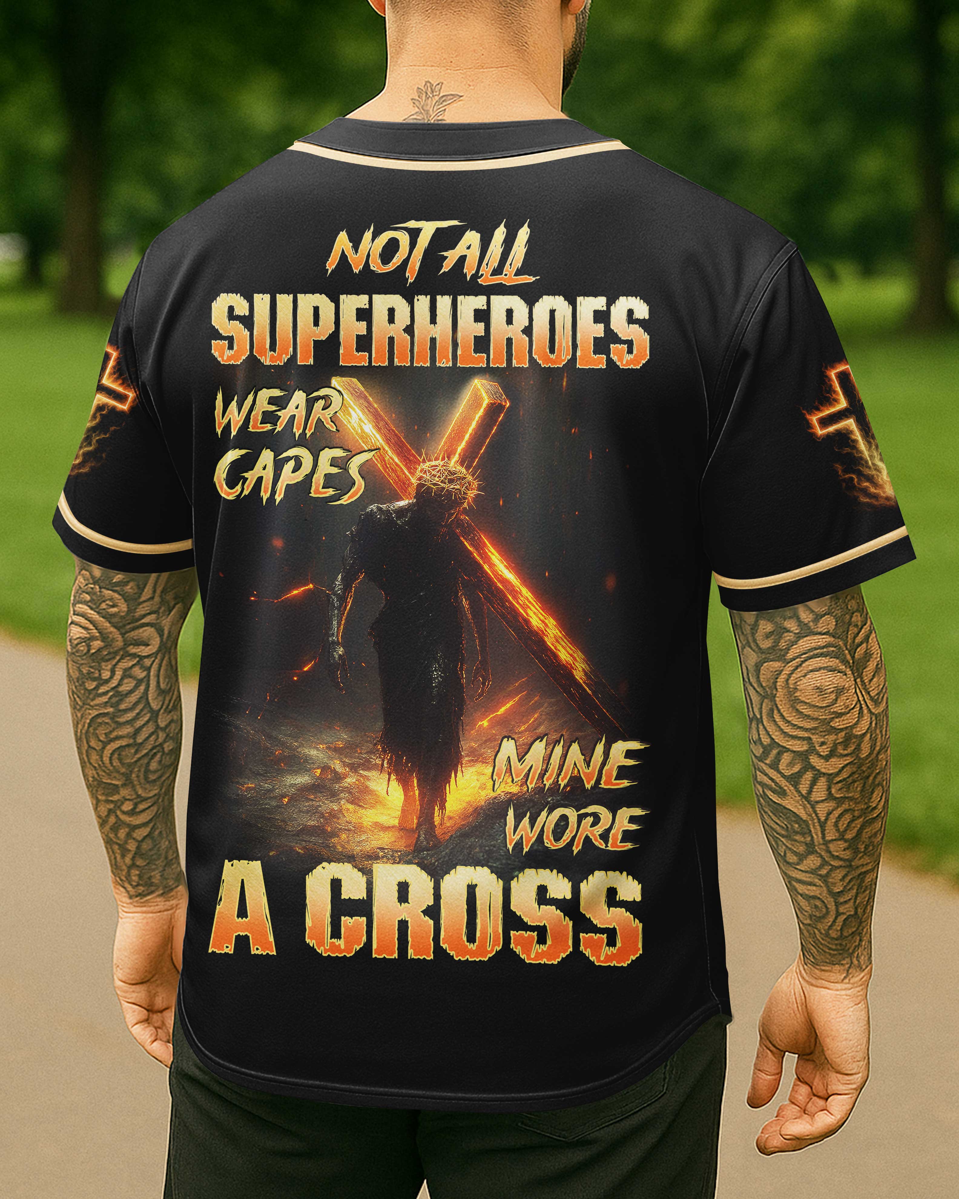 Not All Superheroes Wear Capes All Over Print Jersey