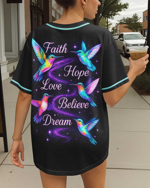 Faith Hope Love Believe Dream All Over Print Jersey