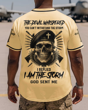 The Devil Whispered You Can't Withstand The Storm Shirt