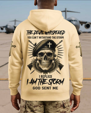 The Devil Whispered You Can't Withstand The Storm Shirt