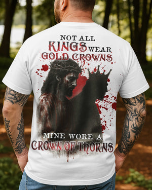 Not All Kings Wear Gold Crowns All Over Print T-Shirt