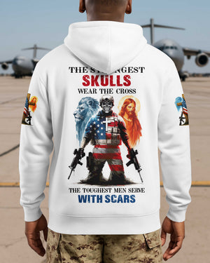 The Strongest Skulls Wear The Cross T-Shirt