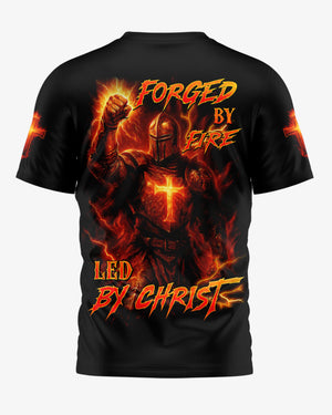 Forged By Fire Led By Christ T-Shirt