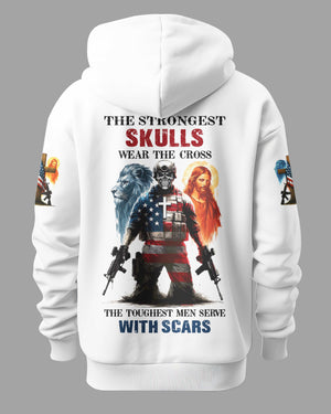 The Strongest Skulls Wear The Cross T-Shirt