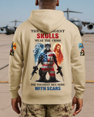 The Strongest Skulls Wear The Cross T-Shirt