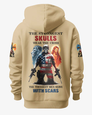 The Strongest Skulls Wear The Cross T-Shirt