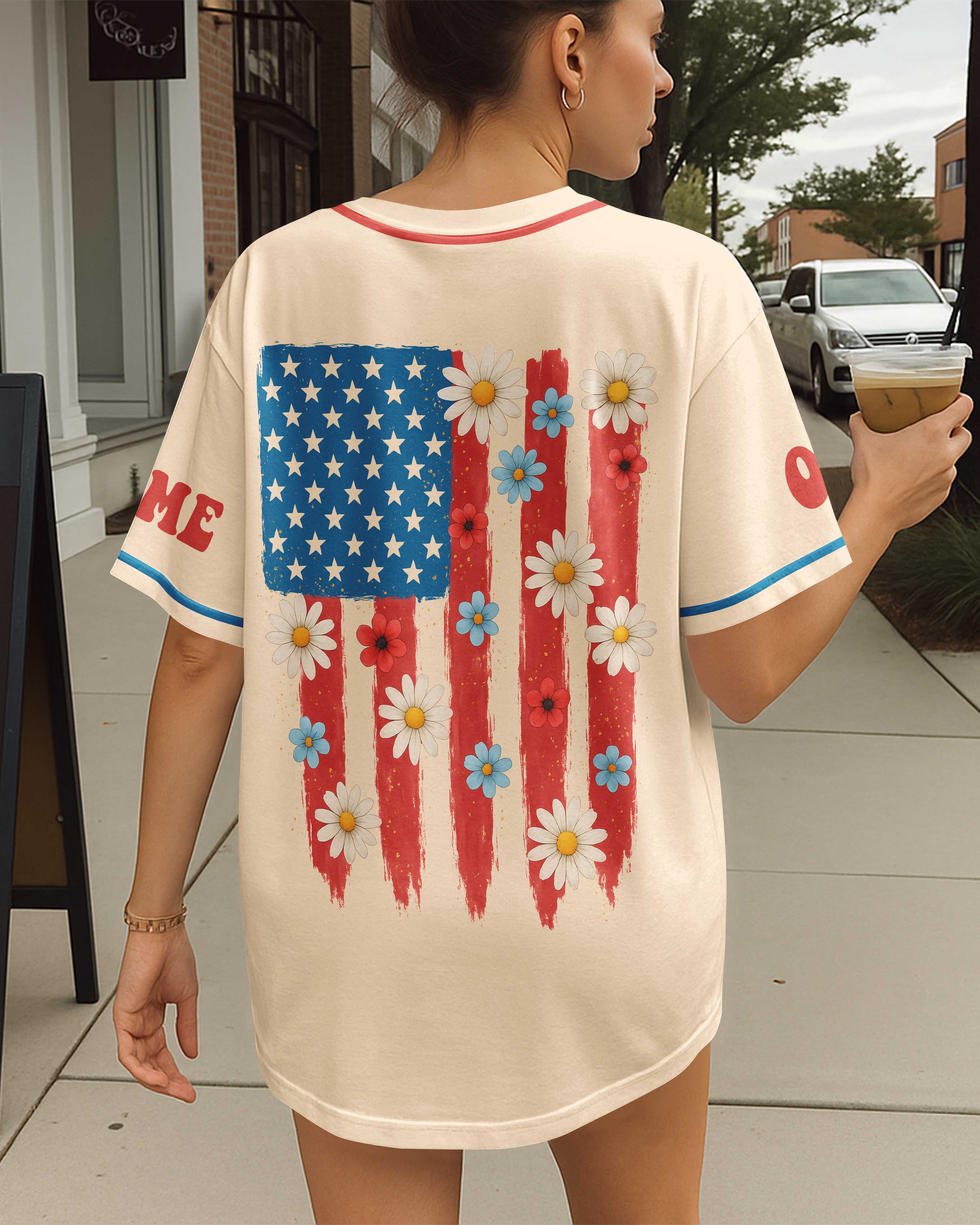 One Nation Under God All Over Print Custom Jersey