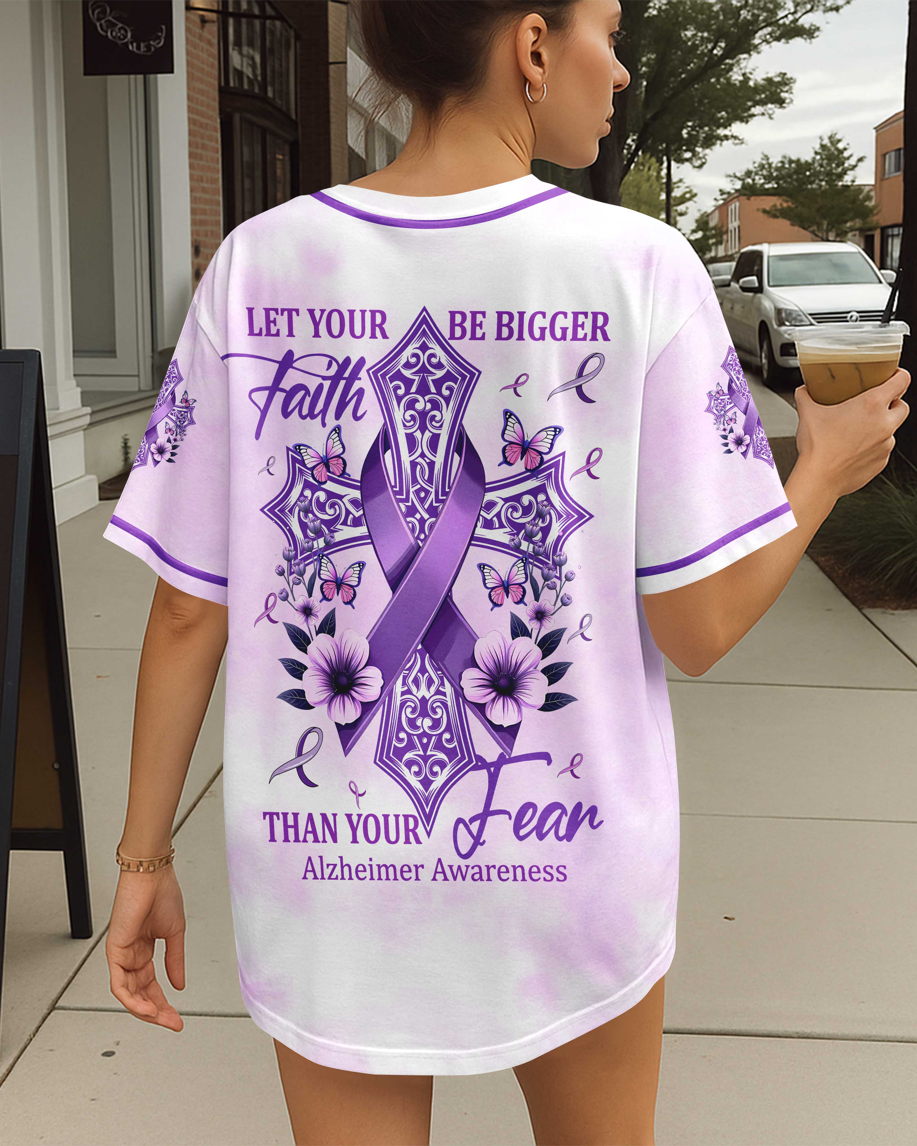 Let Your Faith Be Bigger Than Your Fear All Over Print Jersey