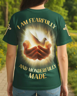I Am Fearfully And Wonderfully Made All Over Print T-Shirt
