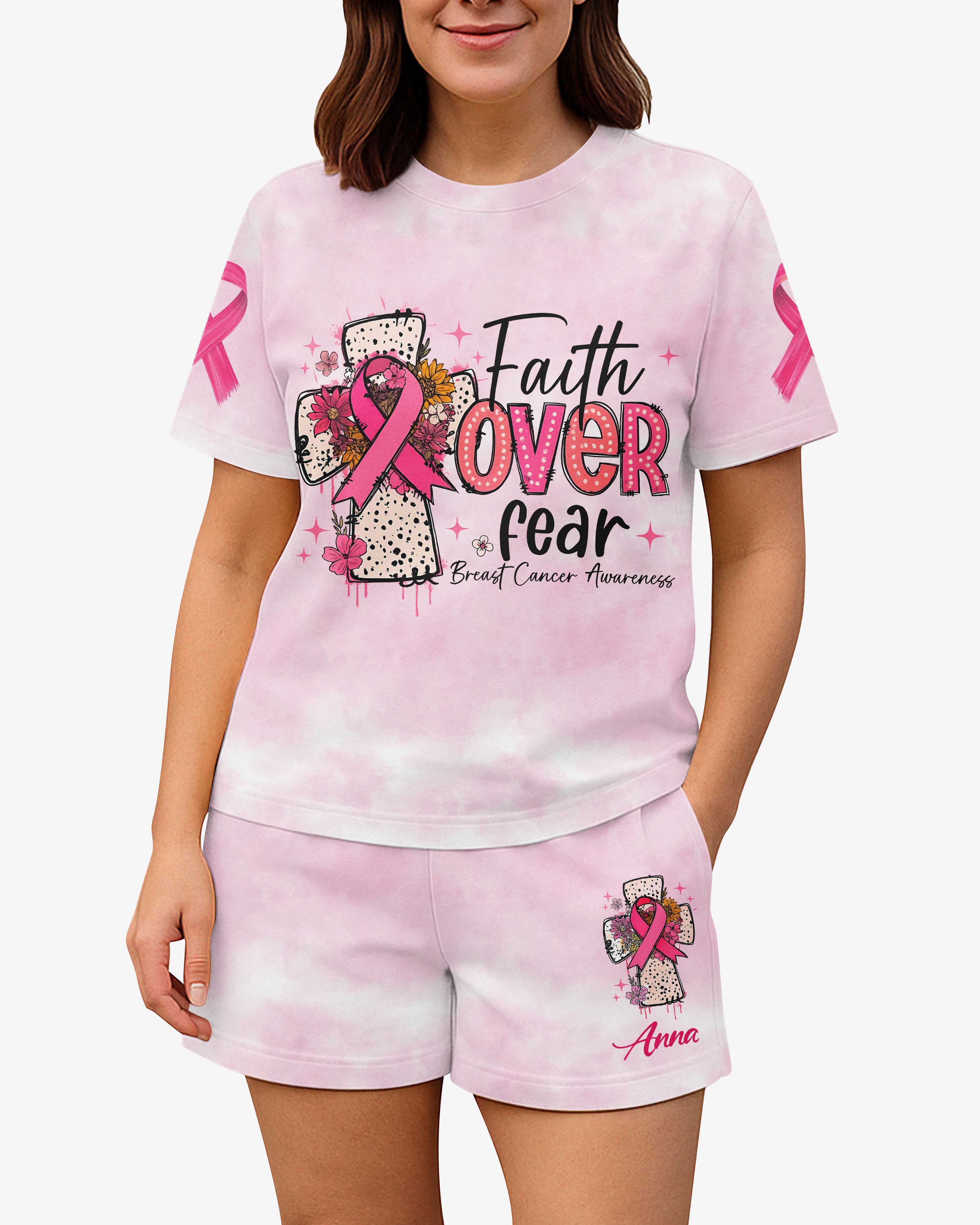 Faith Over Fear Breast Cancer Awareness Summer Set