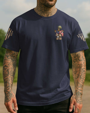 God Found Some Of The Strongest Americans T-Shirt