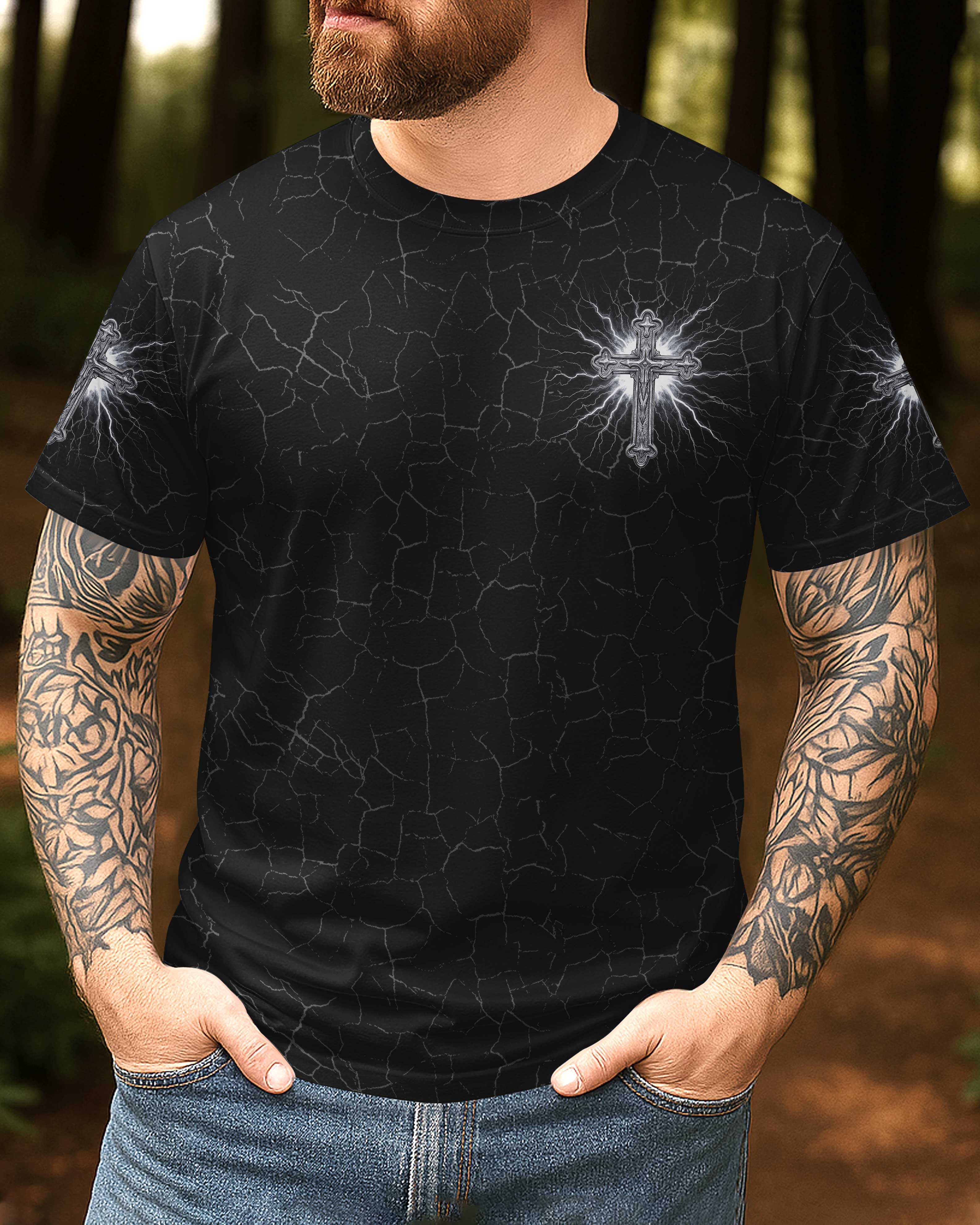 I Am A Warrior All Over Print T-shirt