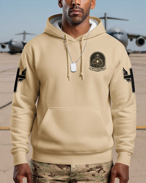 God Took The Strongest Americans All Over Print Hoodie