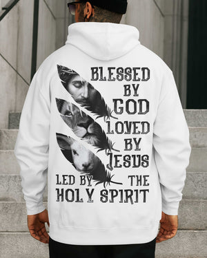 Blessed By God Loved By Jesus Led By The Holy Spirit Shirt