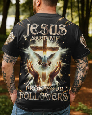 Jesus Save Me All Over Print T-Shirt