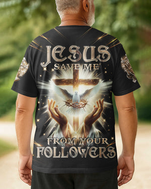 Jesus Save Me All Over Print T-Shirt