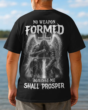 No Weapon Formed Against Me Shall Prosper All Over Print T-Shirt