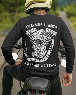 Every Mile A Prayer All Over Print Sweater
