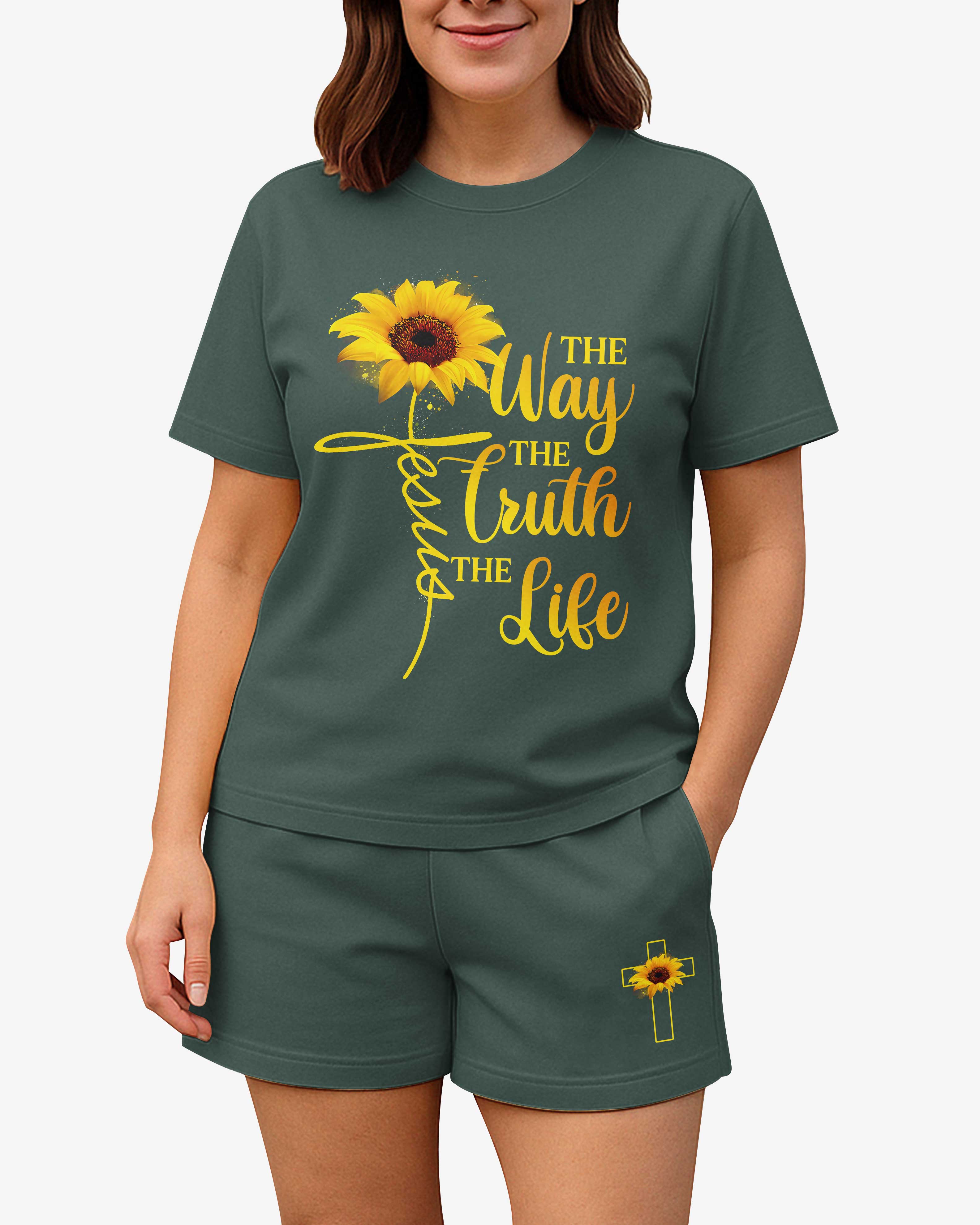 The Way The Truth The Life Women Casual Shorts