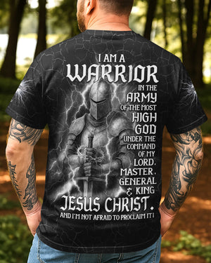 I Am A Warrior All Over Print T-shirt