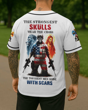 The Strongest Skulls Wear The Cross T-Shirt